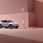 Volvo XC40 Recharge P8 AWD in Glacier Silver