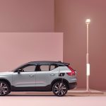 Volvo XC40 Recharge P8 AWD in Glacier Silver